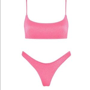 ISO!! Triangl Bikini Pitaya Sparkle and Coral Rib